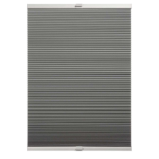 GARDINIA Méhsejtes Pliszé Sina szürke, Thermo,50x130 cm lakástextília