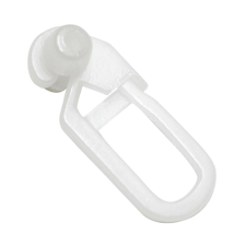  Gardinia Paros görgős gyűrűk 20 darab fehér karnis, függönyrúd