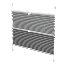  GARDINIA Pliszé Két Vászonnal - Éjjel-Nappal Thermo Fehér 105,0x150 lakástextília
