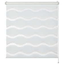  GARDINIA Sávos Roló Tilda Hullámos Fehér 75x150 cm lakástextília
