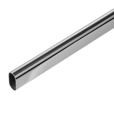 GARDRÓB AKASZTÓRÚD 30X15X2000MM KRÓMOZOTT, OVÁLIS bútor