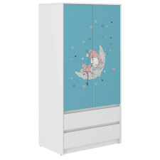  Gardróbszekrény B9  2 ajtós - 2  fiókos álomszuszék bútor