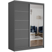  Gardróbszekrény Rivano I. 150x200x60cm - antracit bútor