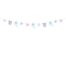 Garland Narwhal, mix, 1m party kellék