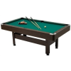  Garlando Virginia 7 billiard asztal, 225x125 cm, külön rendelhető fedlappal asztallá alakítható