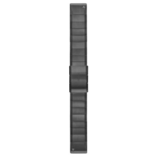 Garmin Fenix 5 acél (QuickFit) acél óraszíj 22mm szürke okosóra kellék