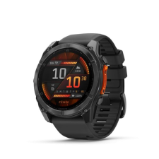 Garmin fenix 8 Dark Grey with Black Silicone Band 010-02905-00 okosóra