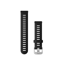 Garmin Forerunner 255S óraszíj 18mm fekete (Quick Release) okosóra kellék