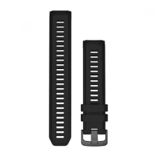 Garmin Instinct 2 óraszíj 22mm fekete szilikon okosóra kellék