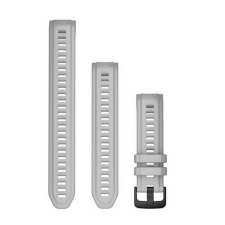 Garmin Óraszíj 20 mm ködszürke szilikon, extra hosszú kiegészítő szíjja (Instinct 2S) okosóra kellék