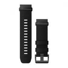 Garmin Óraszíj 26mm taktikai fekete nylon fekete csat (QuickFit) okosóra kellék