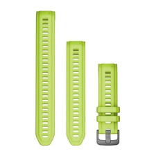 Garmin óraszíj extra hosszú kiegészítő pánttal (Instinct 2S) szilikon, 20mm Electric Lime - zöld (010-13104-05) (010-13104-05) óraszíj