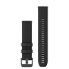 Garmin Óraszíj fekete szilikon fekete csat (Quick Release)