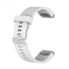  Garmin QuickFit szíjak (20 mm) - egyszínű, fehér, fehér-ezüst, szilikon okosóra kellék