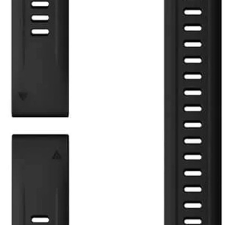 Garmin szilikon QuickFit 20 - Black (+ extra hosszú) okosóra kellék