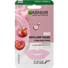 Garnier Lips Replumping Tissue Mask cseresznyével és panthenollal 5 g arcpakolás, arcmaszk