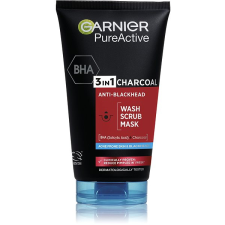 Garnier PureActive 3in1 Charcoal Anti-Blackhead 150 ml bőrápoló szer