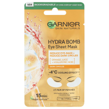 Garnier Skin Naturals Tissue Mask Moisture+ Energizáló Arcmaszk szemkörnyékre 6g arcpakolás, arcmaszk