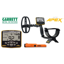  Garrett ACE APEX fémkereső 15x28DD szondával+ Pro-Pointer AT fémdetektor
