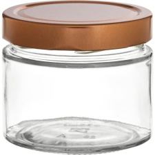 Gastro Élelmiszer tároló doboz 315 ml, réz fedő papírárú, csomagoló és tárolóeszköz