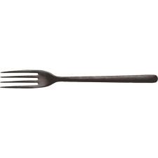 Gastro Kávéskanál, Canada Vintage 15 cm, fekete tányér és evőeszköz
