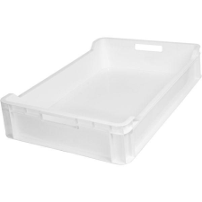 Gastro Műanyag láda, 23 l, 60x40x11 cm, fehér konyhai eszköz