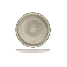 Gastro Sekély tányér, Gastro Baltic, 27 cm, szürke tányér és evőeszköz