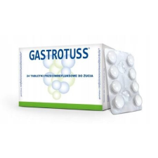 Gastrotuss, 24 rágótabletta gyógyhatású készítmény