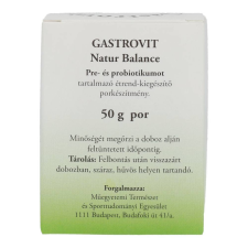  GASTROVIT NATUR BALANCE PROBIOT.POR 50G gyógyhatású készítmény