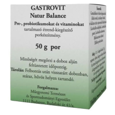 Gastrovit natur balance probiotikum por 50g vitamin és táplálékkiegészítő