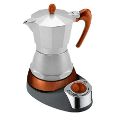 GAT 601006 Splendida Elektromos Kotyogós Kávéfőző 6 személyes, Inox kávéfőző