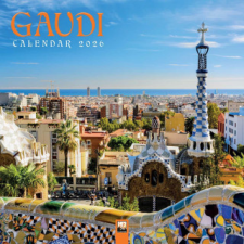  Gaudí Wall Calendar 2026 (Art Calendar) naptár, kalendárium