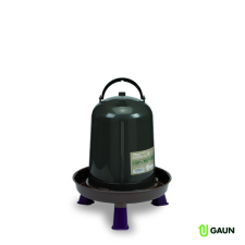  GAUN 8 literes újrahasznosított madáritató, lábakkal haszonállat felszerelés