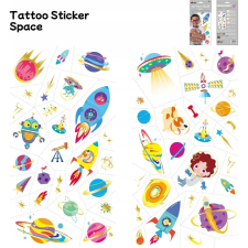 Gazelo Avenir Kids Lemosható Tetoválás - Világűr (510228) kreatív és készségfejlesztő