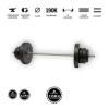  GazoFitness egyenes rudas súlyzó 36 Kg