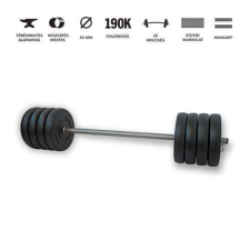 GazoFitness egyenes rudas súlyzó 43Kg kézisúlyzó