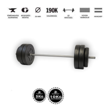 GazoFitness egyenes rudas súlyzó 52 Kg súlyzórúd