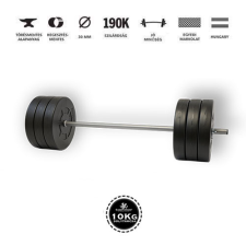 GazoFitness - Magyar súlyzó GazoFitness® Kétkezes Súlyzó 67 Kg (150 cm hosszú rúd) súlyzórúd