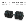 GazoFitness - Magyar súlyzó GazoFitness® Kézi Súlyzó 22 Kg