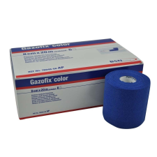 Gazofix 8 cm x 20 m kék gyógyászati segédeszköz
