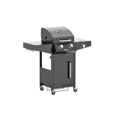 Gázüzemű grillsütő, 2+1 gázégővel, 10 kW Riwall RGG 21 grillsütő