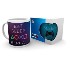GB eye PlayStation - Eat Sleep Play Repeat - bögre ajándéktárgy