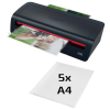 GBC Laminálógép, A4, 75-125 mikron, GBC "240 Home Office"