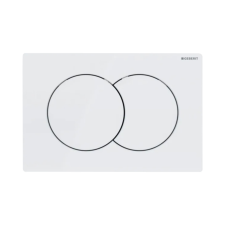 Geberit Delta 01 nyomólap Basic WC tartályhoz, alpin fehér szaniter