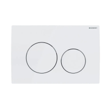 Geberit Delta 20 nyomólap Basic WC tartályhoz, alpin fehér szaniter