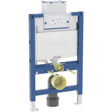 Geberit Duofix fali WC-szerelőelem, Omega 12 cm-es falsík alatti öblítőtartállyal, 82cm szaniter