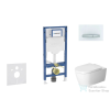 Geberit Duofix falra szerelhető WC szett, Duravit ME by Starck WC soft close ülőkével, Geberit Sigma 30 alpesi fehér/króm nyomólappal SANI11CP3115