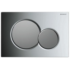 Geberit Nyomólap beépíthető wc-hez fényes króm/matt króm, Geberit Sigma01 szaniter