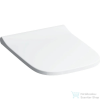 Geberit Smyle Square lecsapódásgátlós WC-ülőke gyorskioldós zsanérral,fehér 500.687.01.1