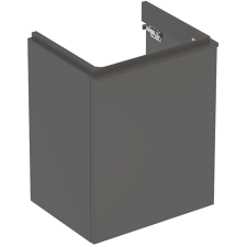 Geberit Smyle Square szekrény 49.2x40.6x61.7 cm Függesztett, mosdó alatti fekete 500.364.JK.1 fürdőszoba bútor